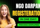 Darpan Portal Registration Process for NGOs in India