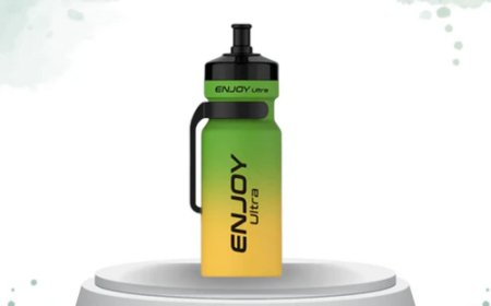 Enjoy Ultra 9000 Box of 10 – High Puff Disposable Vape with Rechargeable Battery