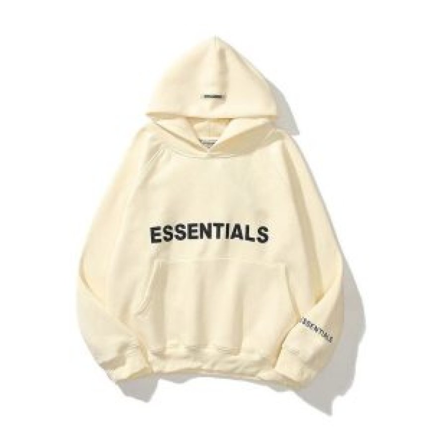Essentials Pullover Hoodie – Minimalist Design with Maximum Comfort