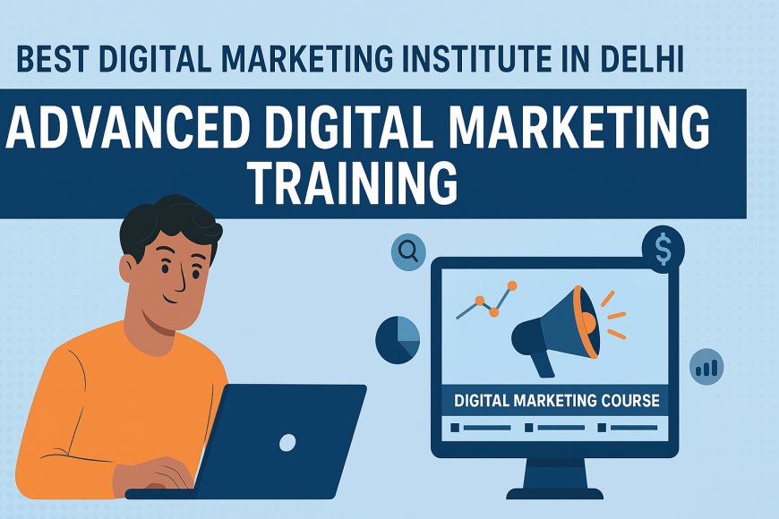 Best Digital Marketing Institute in Delhi for Advanced Digital Marketing Training