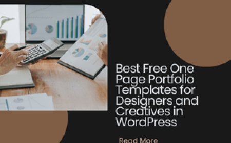 Best Free One Page Portfolio Templates for Designers and Creatives in WordPress