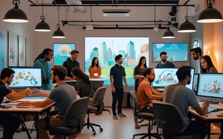 شركة رسوم متحركة في السعودية: عندما يتحول الإبداع البصري إلى واقع رقمي نابض