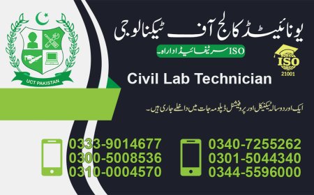 Civil Lab Technician Course in Rawalpindi