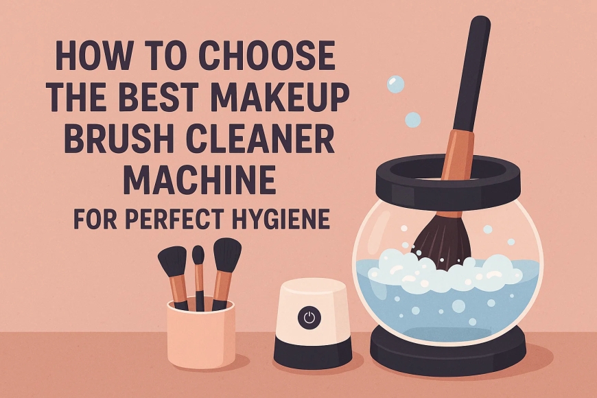 How to Choose the Best Makeup Brush Cleaner Machine for Perfect Hygiene