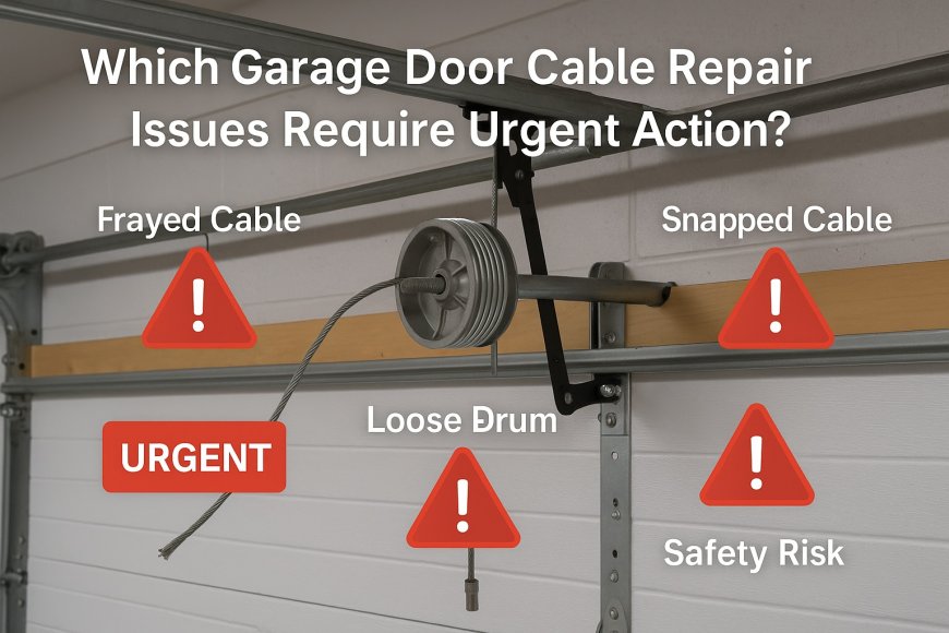 Which Garage Door Cable Repair Issues Require Urgent Action?