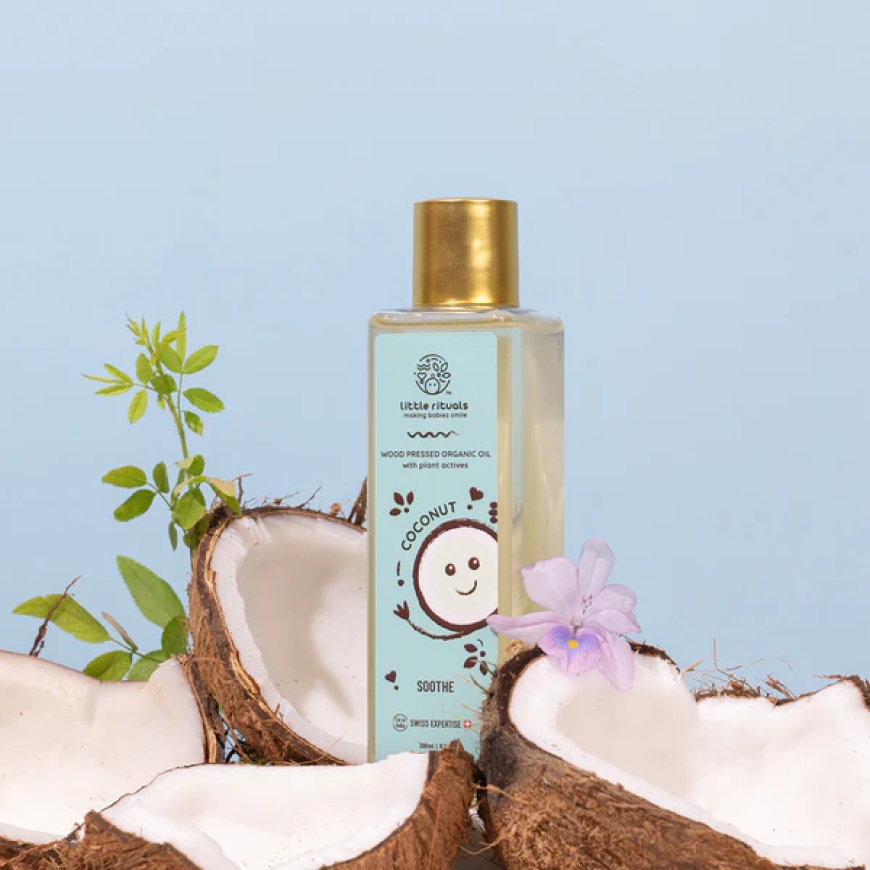 Nourishing Coconut Oil for Babies in India