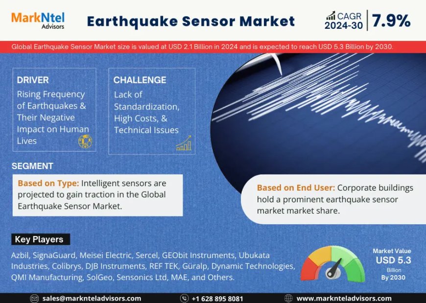 Earthquake Sensor Market Overview:  Growth & Strategy