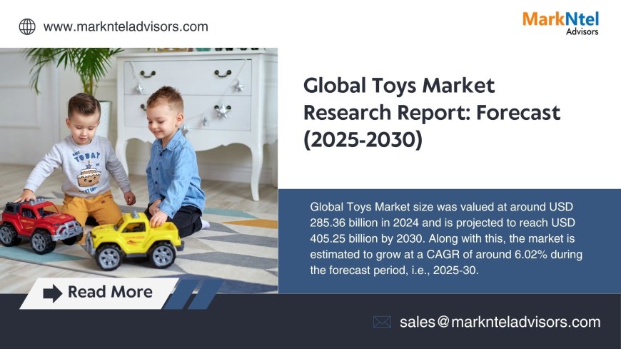 Toys Market Size, Scope and Future Outlook Report 2030