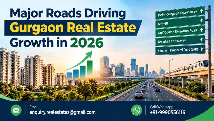 Major Roads Driving Gurgaon Real Estate Growth in 2026